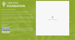 Desktop Screenshot of iamyou-foundation.org